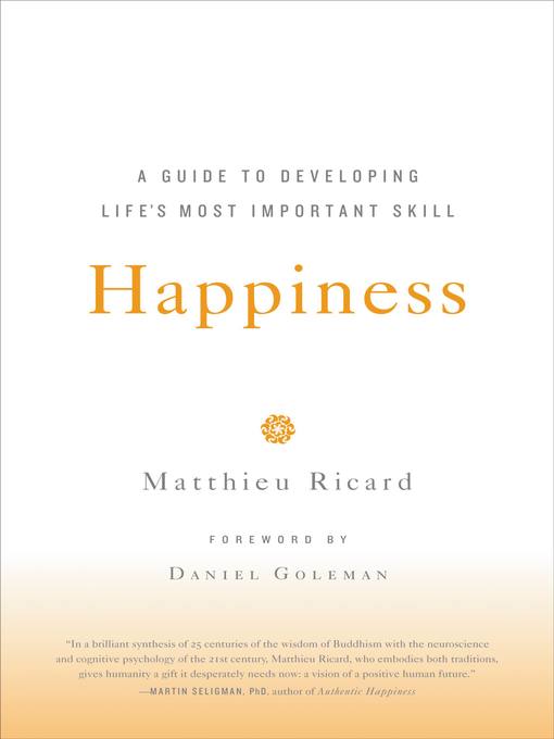 Title details for Happiness by Matthieu Ricard - Wait list